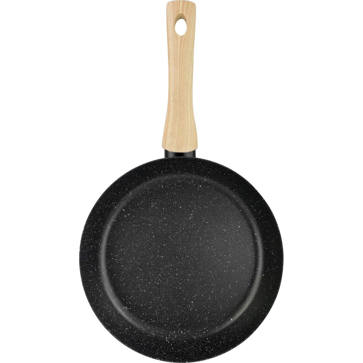 Poêle induction acier émaillé 28 cm