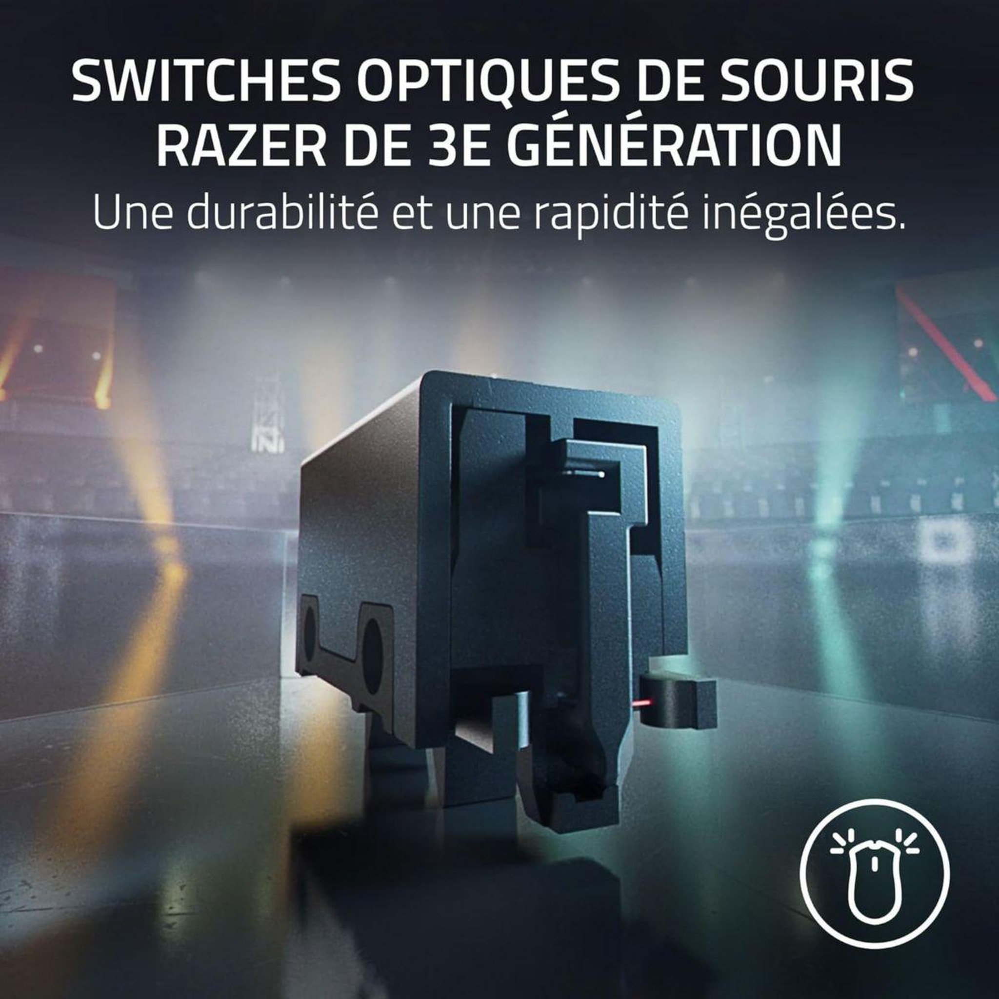 Voir la diapositive 4 : Razer Souris gamer sans fil deathadder v3 hyperspeed