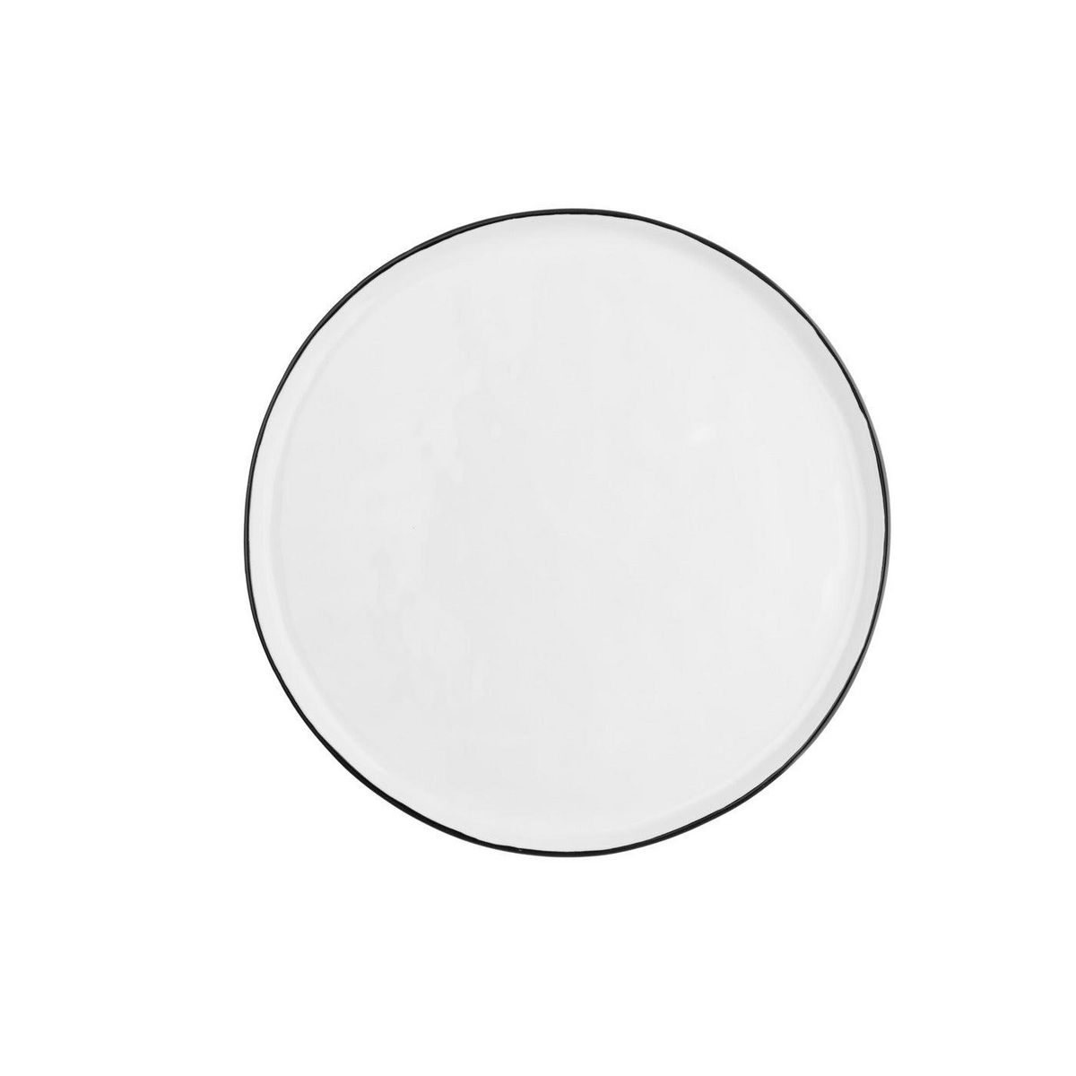 BJORN Assiette PURE Ø27,5cm - 4 pièces - Blanc Neige