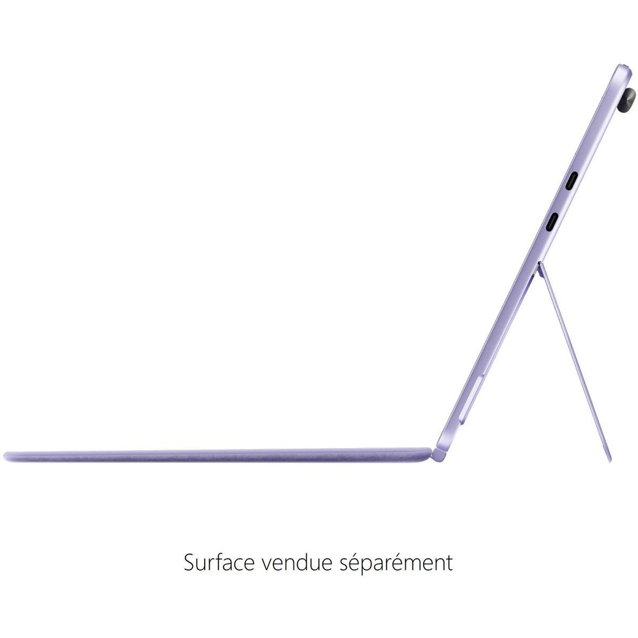 Voir la diapositive 3 : MICROSOFT Clavier surface pro 12'' violet