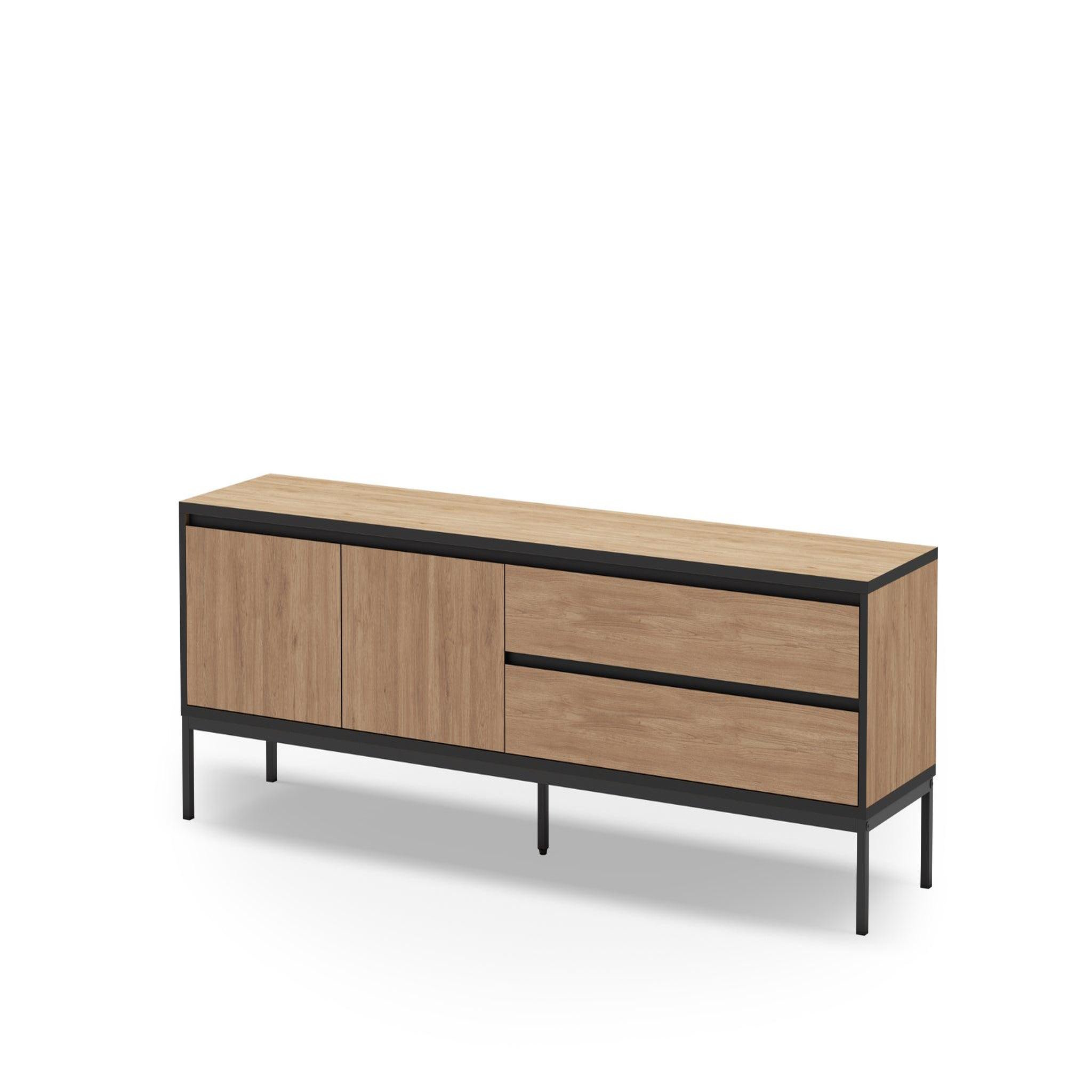 Voir la diapositive 6 : CASANOVA PARIS Vana - meuble tv 180cm en mélamine