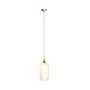 Voir la diapositive 4 : Paris Prix Lampe Suspension en Verre  Irina  34cm Transparent