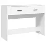 VIDAXL Table console Blanc 100x39x75 cm Bois d'ingenierie
