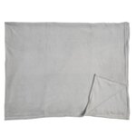 Paris Prix Plaid Microfibre  Roméo  150x200cm Gris Clair