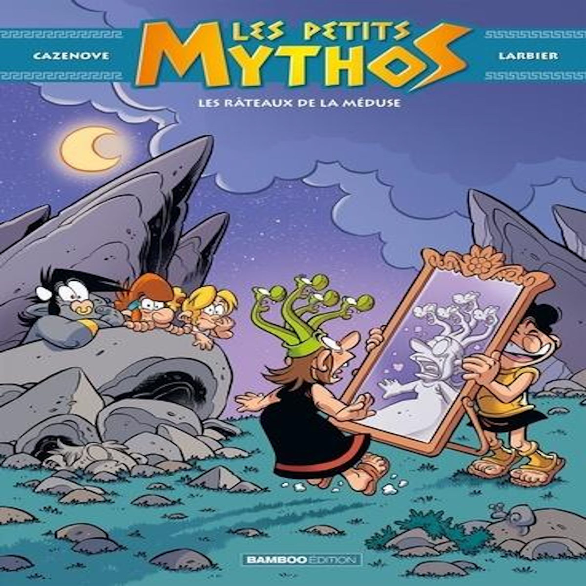 LES PETITS MYTHOS TOME 9 : LES RATEAUX DE LA MEDUSE, Cazenove Christophe