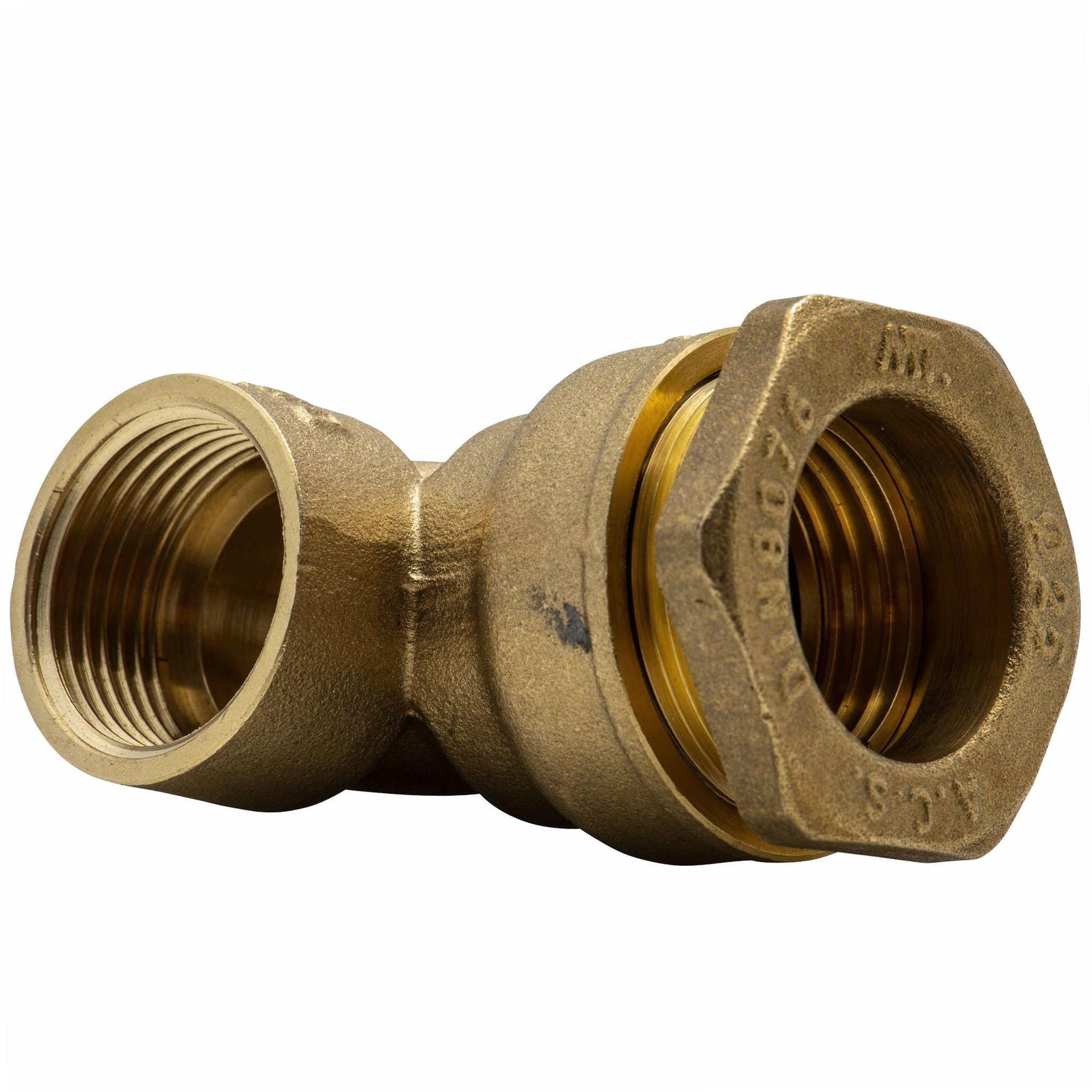 RAIN Raccord laiton coudé femelle d25 3-4