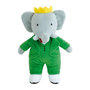 Voir la diapositive 3 : JEMINI Babar Peluche Éléphant +/- 20 cm - JEMINI - Représentation parfaite du roi des éléphants.
