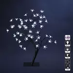feeric light & christmas arbre lumineux décoratif prunus - 48 led - lumière blanche