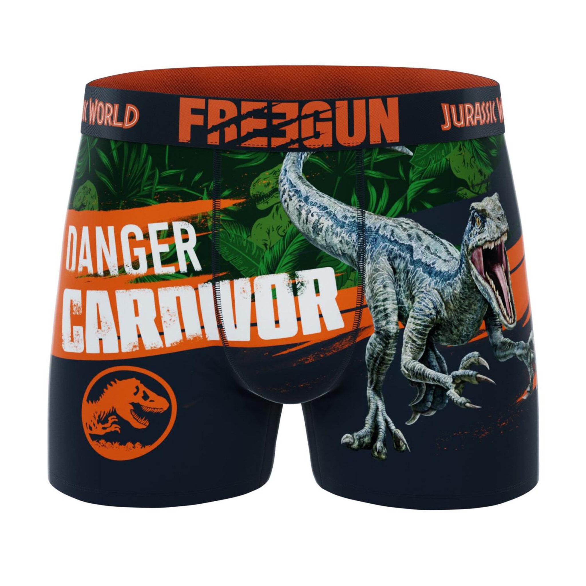 Voir la diapositive 3 : FREEGUN Lot de 3 boxers junior Jurassic