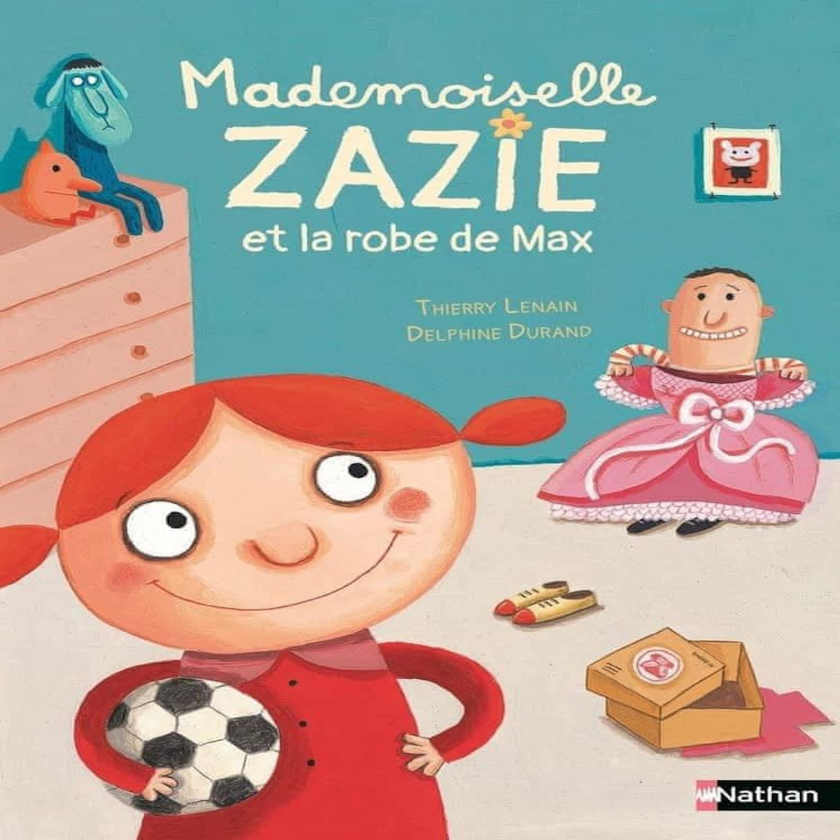 MADEMOISELLE ZAZIE ET LA ROBE DE MAX, Lenain Thierry