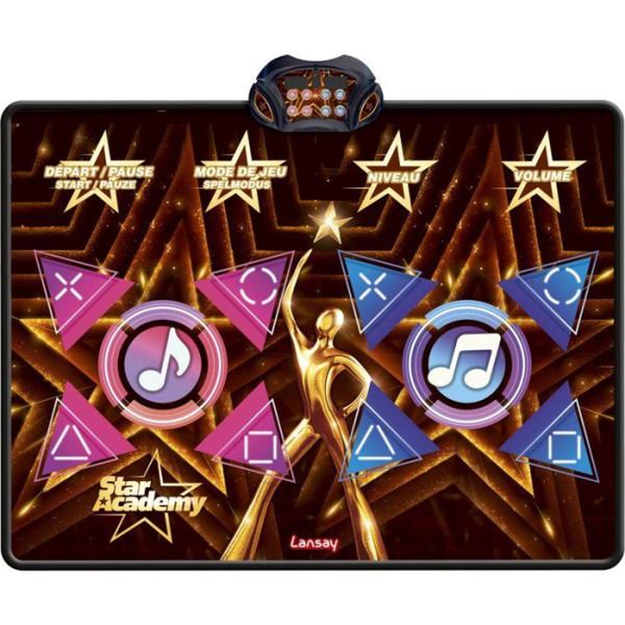 Voir la diapositive 4 : LANSAY Jeu musical - LANSAY - STAR ACADEMY - TAPIS DE DANSE BATTLE - Des 5 ans