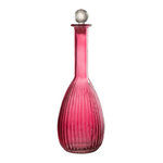 Paris Prix Carafe en Verre Lignes  Anastasia  39cm Rouge