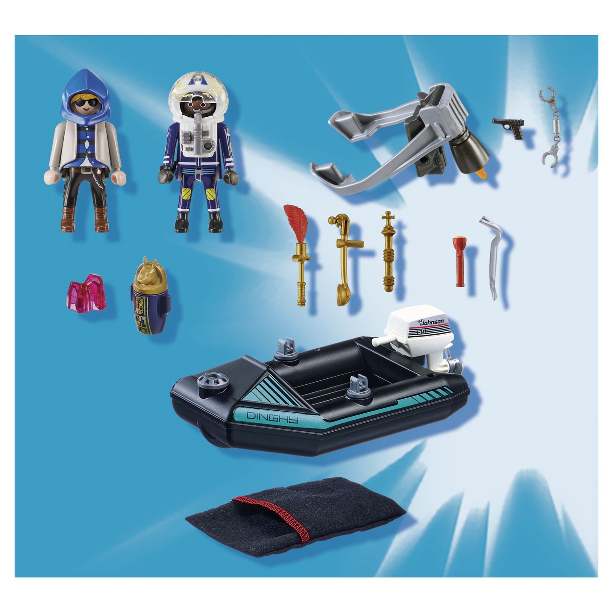 Voir la diapositive 6 : PLAYMOBIL 70782 - Policier réacteur dorsal