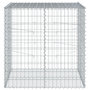 Voir la diapositive 3 : VIDAXL Panier gabion avec couvercle 100x100x100 cm fer galvanise