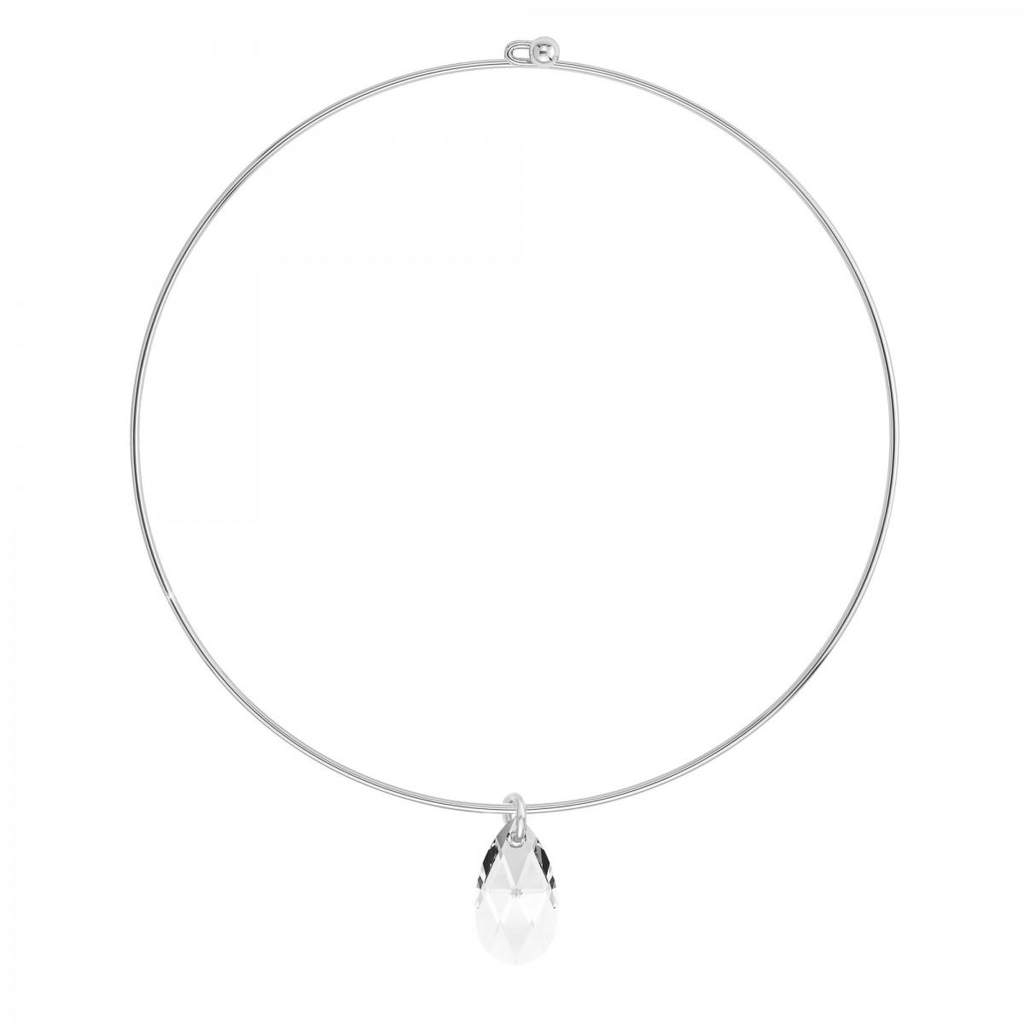 Voir la diapositive 3 : SC CRYSTAL Collier ras de cou orné de Cristaux scintillants
