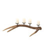 Voir la diapositive 3 : Paris Prix Chandelier Branche en Résine  Antlers  65cm Marron