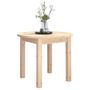 Voir la diapositive 4 : VIDAXL Table basse Ø 55x45 cm Bois massif de pin