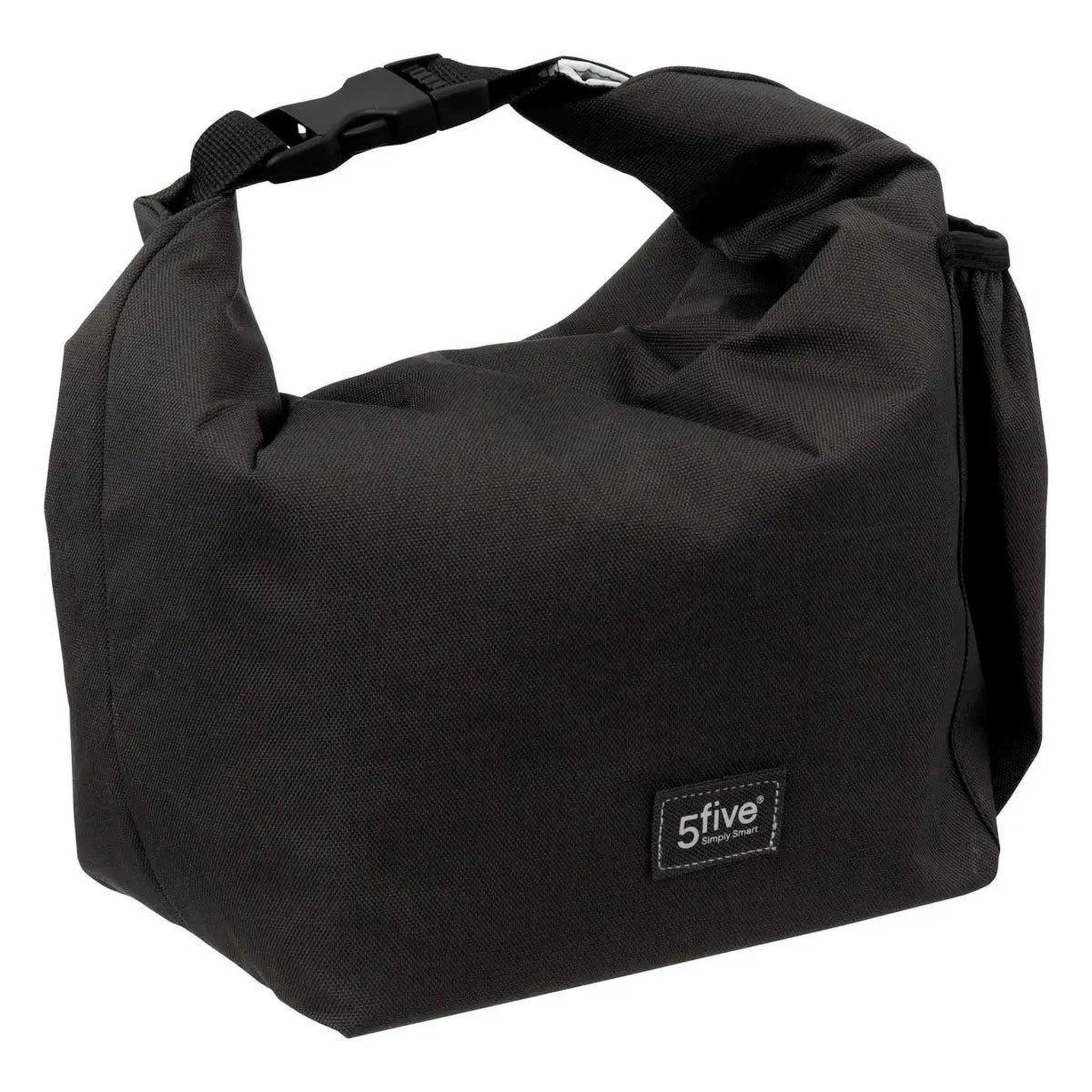 Voir la diapositive 1 : FIVE Lunch bag  roll  35cm noir