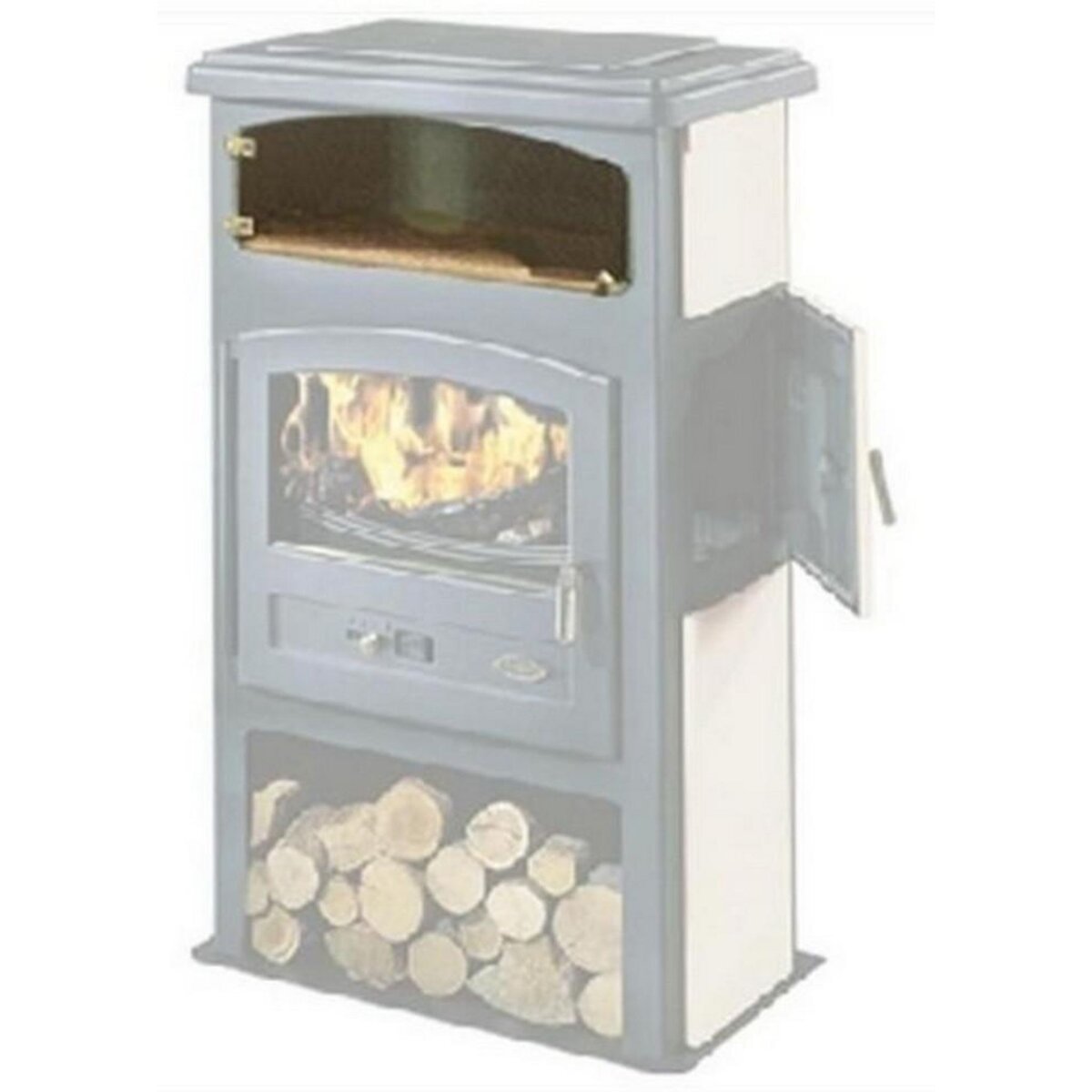 Godin Porte en verre pour poêles eco et brulhaut - 965002