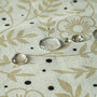 Voir la diapositive 2 : FUTURE HOME Nappe carrée anti-taches déperlante floral 140x140cm VERONE