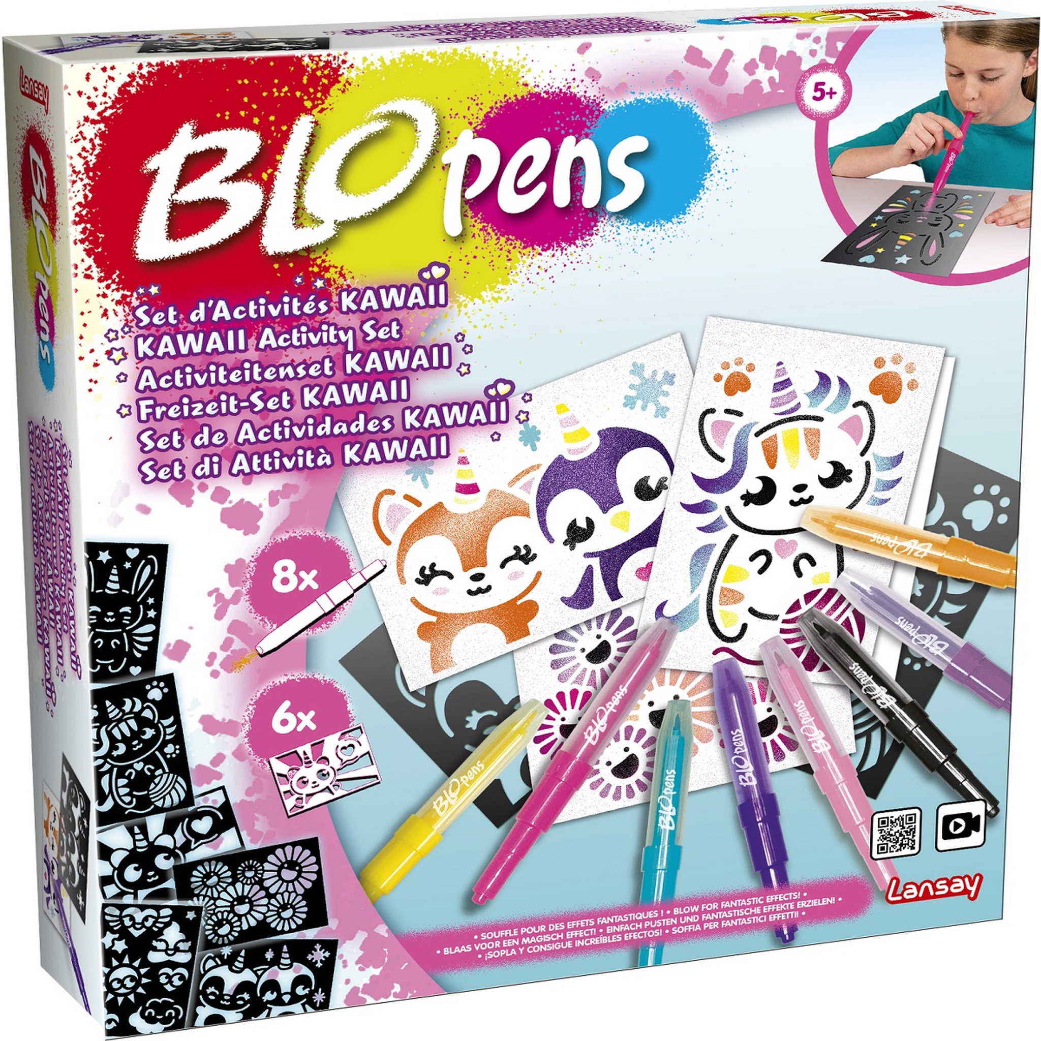 LANSAY Set d'Activités Kawaii Blopens