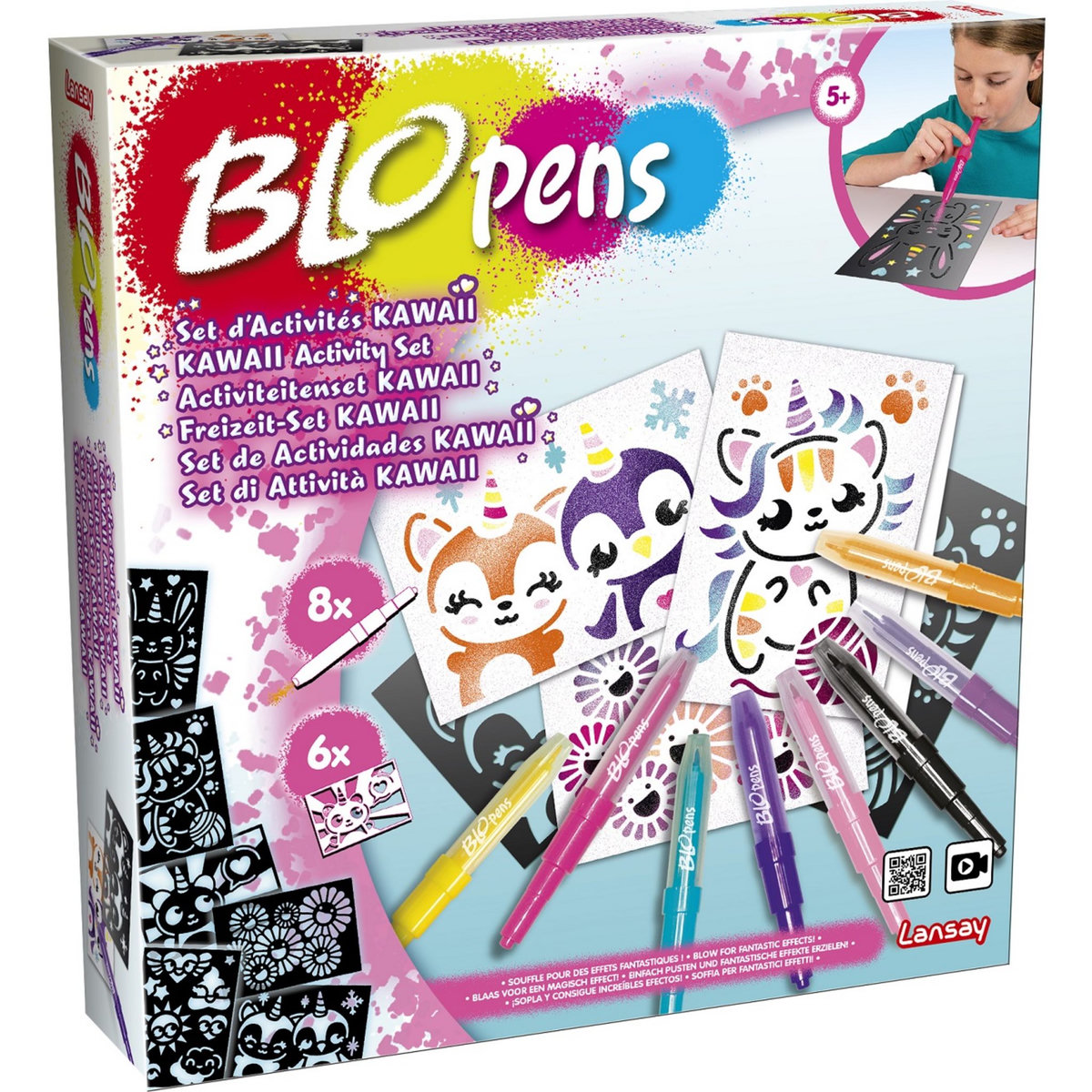 LANSAY Set d'Activités Kawaii Blopens