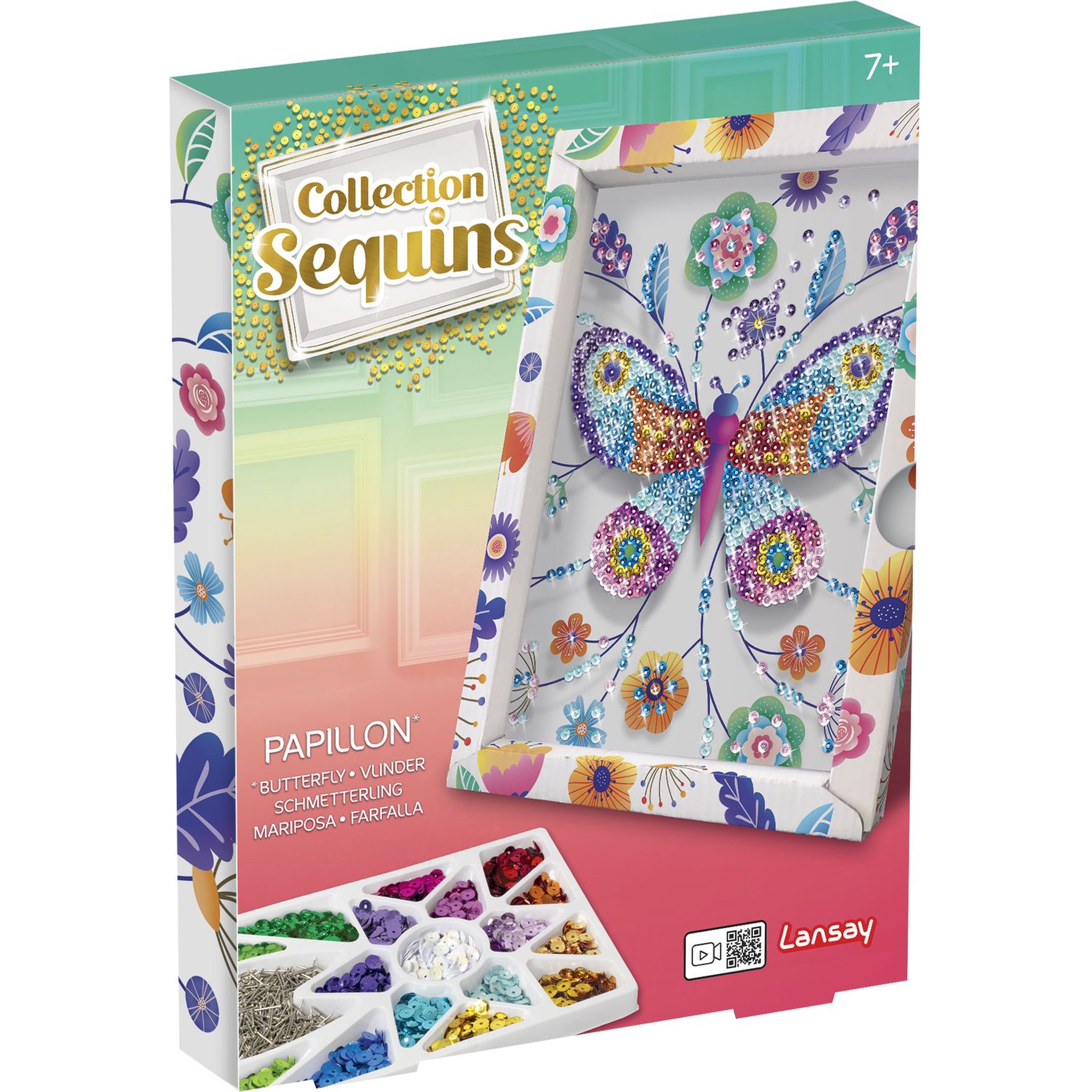 LANSAY Création Collection sequins - Papillon