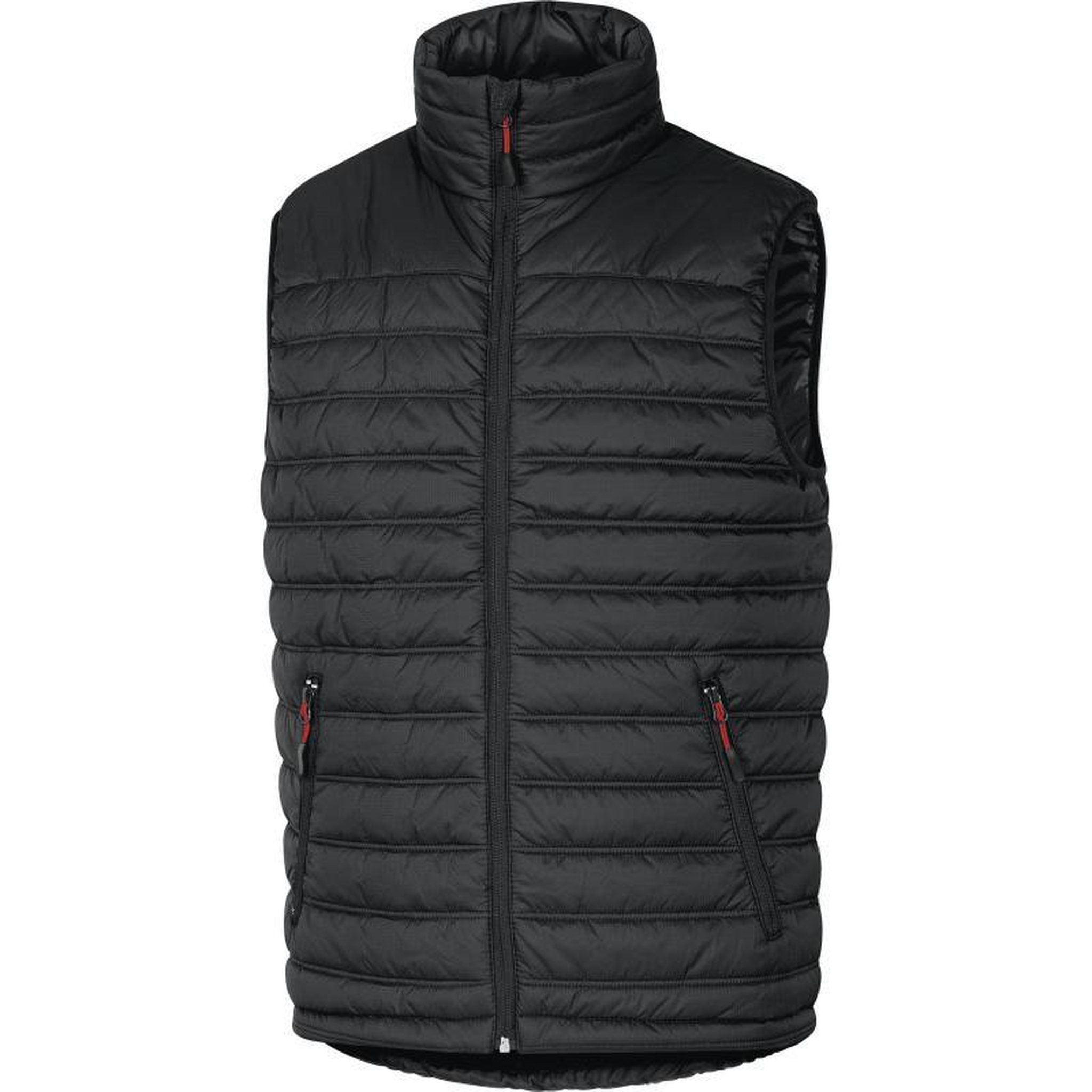 Delta Plus Gilet doudoune sans manche en polyamide ripstop enduit PU noir rouge TL DELTA PLUS GDOONNRGT