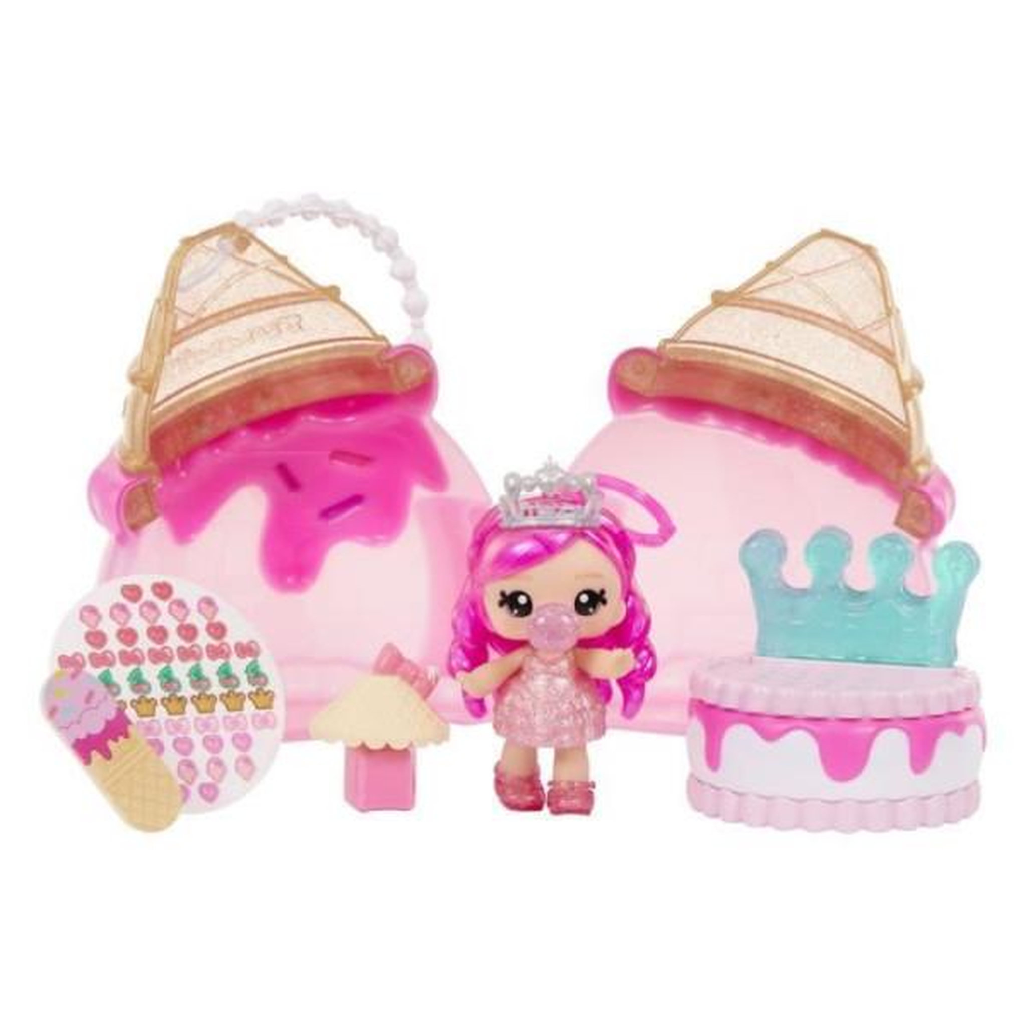 L.O.L. SURPRISE! Yummiland Beauty Bag Playset + Lip Gloss Doll - Ice Cream Beauty Bag