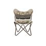Voir la diapositive 5 : MARKET24 Chaise de jardin DKD Home Decor Noir Marron Coton Fer (74 x 65 x 90 cm)