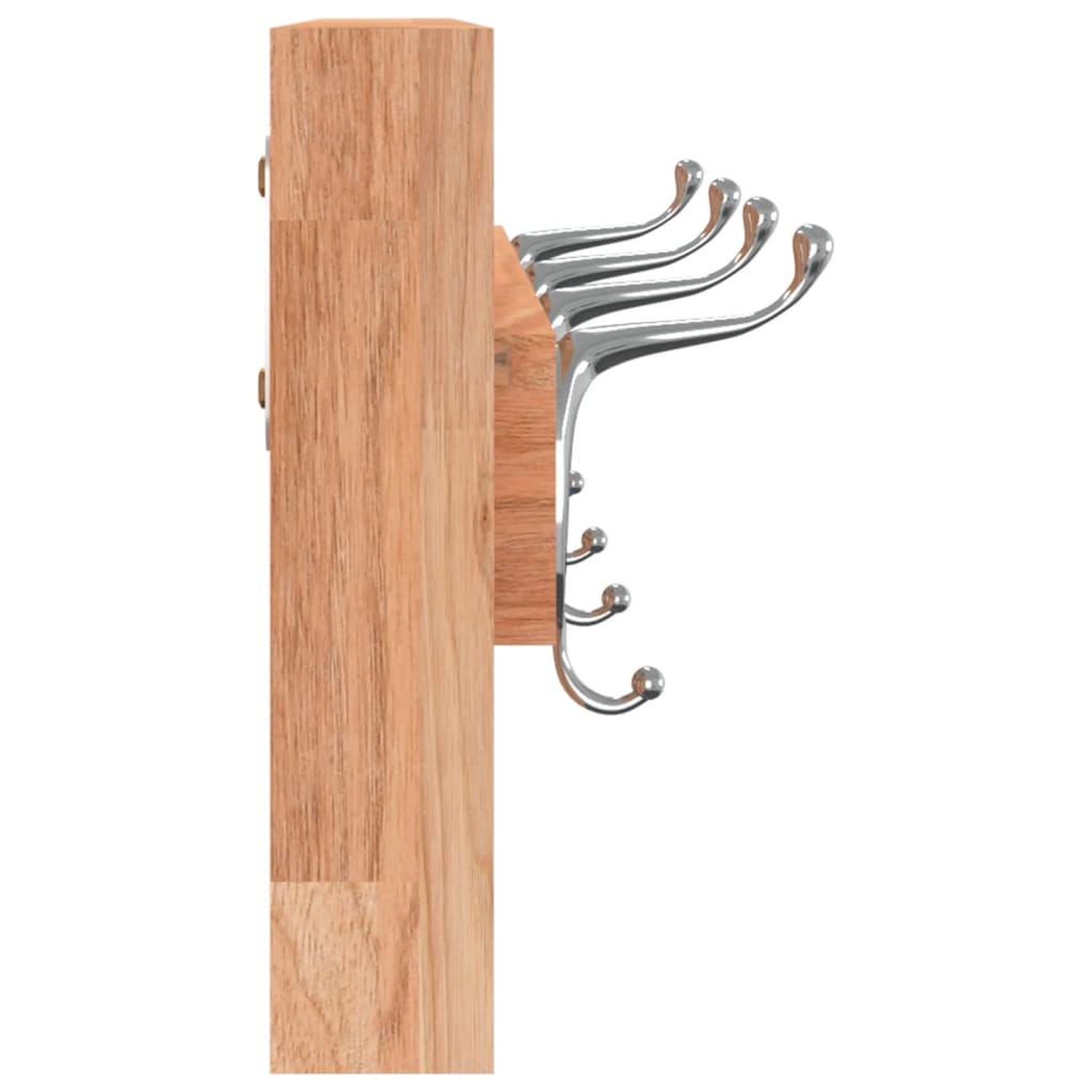 Voir la diapositive 4 : VIDAXL Cintre mural 42x8,5x14 cm Bois massif de noyer