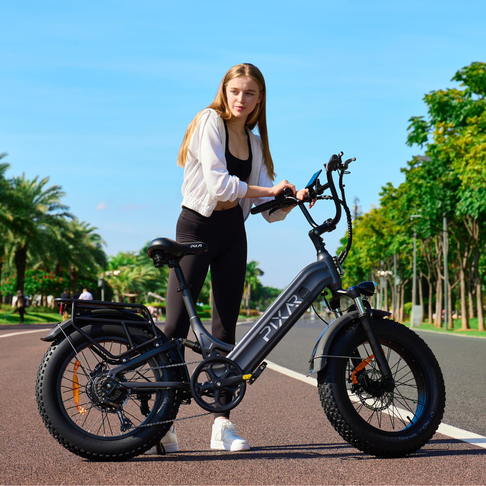 Voir la diapositive 4 : PIXAR Vtt électrique à gros pneus pixar ride1