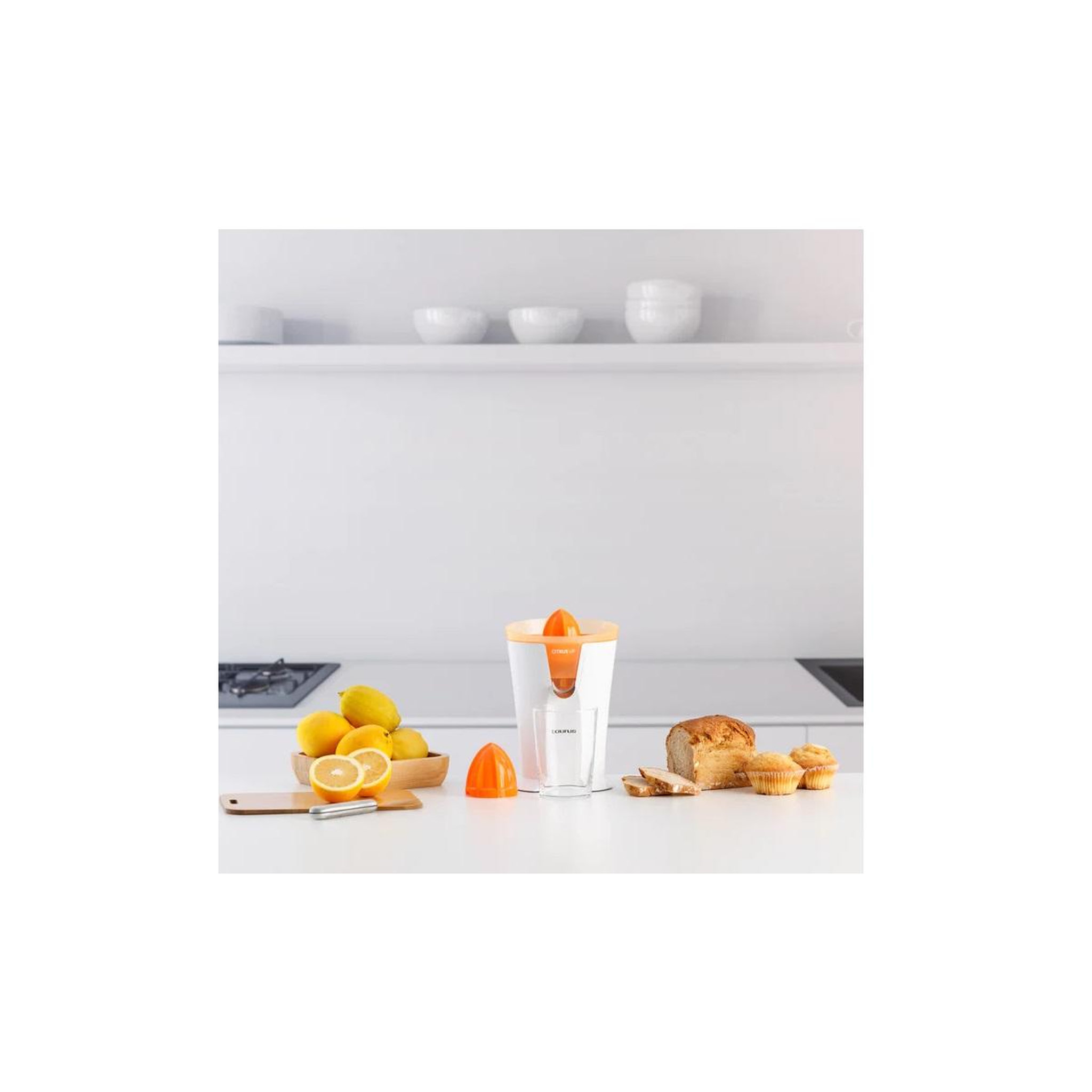 Voir la diapositive 6 : Taurus Presse-agrumes 40w blanc/orange - 924271000