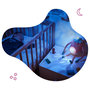 Voir la diapositive 2 : BADABULLE Veilleuse Peluche Bébé Barnabé Badabulle - Projection Tamisée -Berceuses, Bruits Blancs - Sur Piles