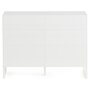 Voir la diapositive 3 : BEST MOBILIER Sofia - buffet bas - blanc mat - 2 portes et 2 tiroirs - 110 cm