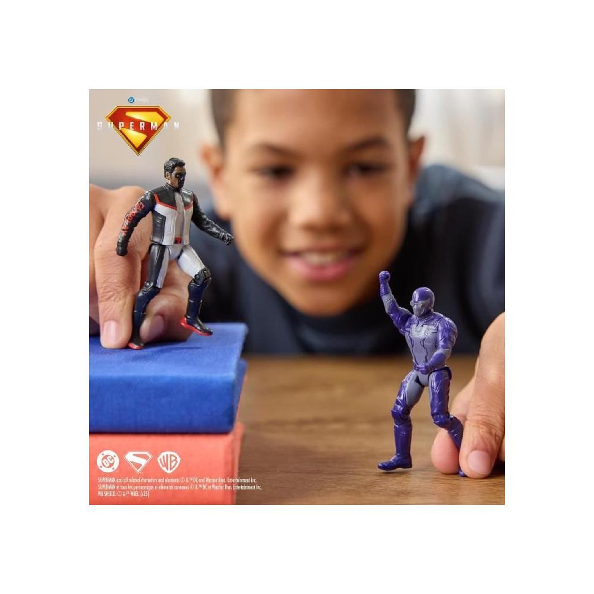 Voir la diapositive 4 : Spin Master SPIN MASTERMULTIPACK FIGURINES 8 CM Superman Movie