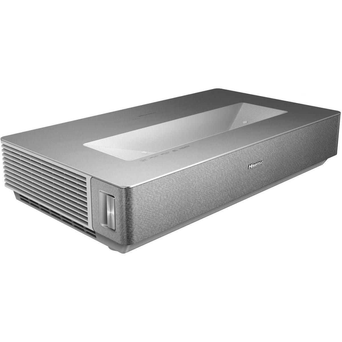 Hisense Vidéoprojecteur home cinéma 120L5HA Laser TV + écran ALR FRESNEL
