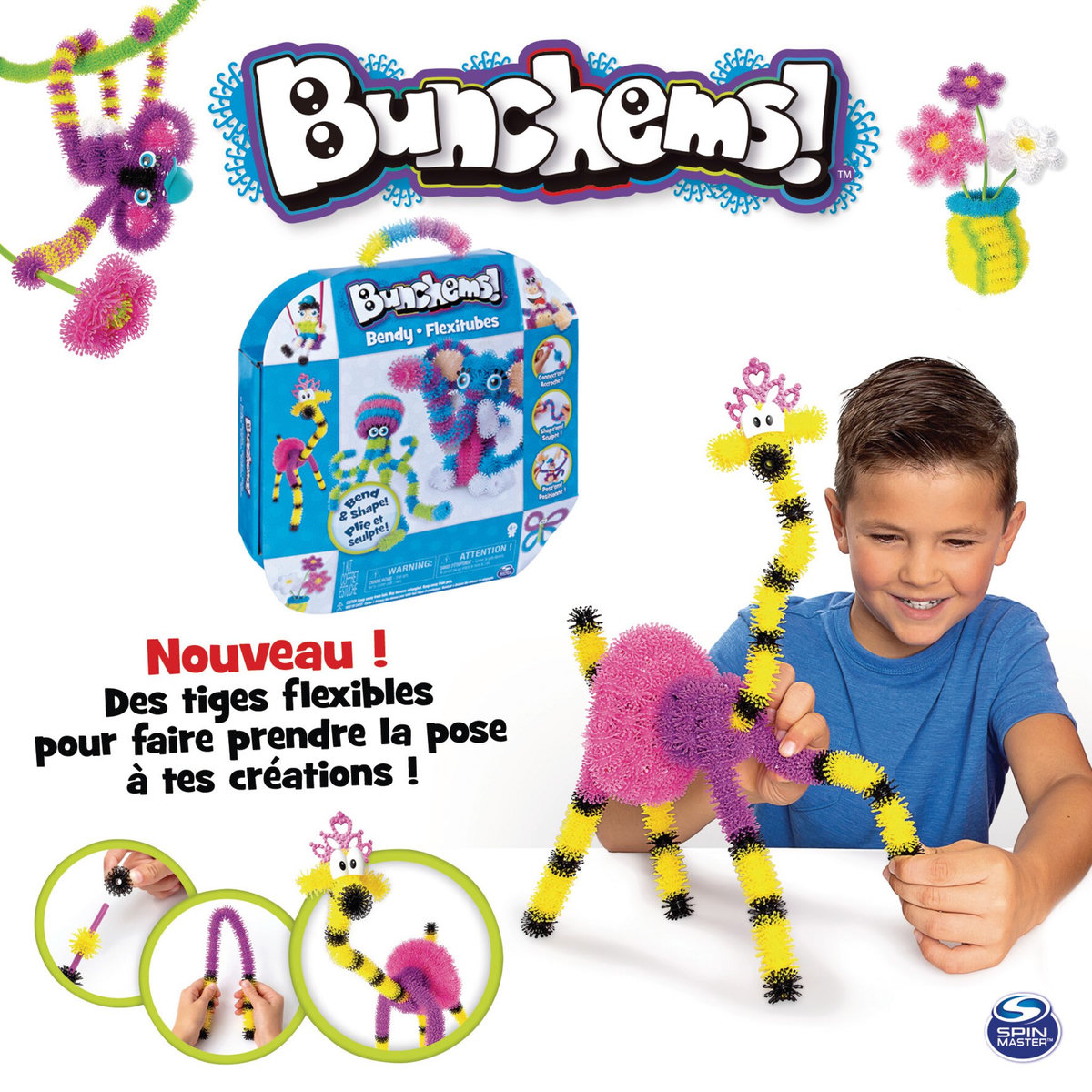SPIN MASTER Bunchems - Coffret bendy