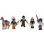 Voir la diapositive 2 : Roblox - Pack de  6 figurines The Wild West S.9