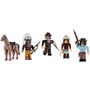 Voir la diapositive 2 : Roblox - Pack de  6 figurines The Wild West S.9