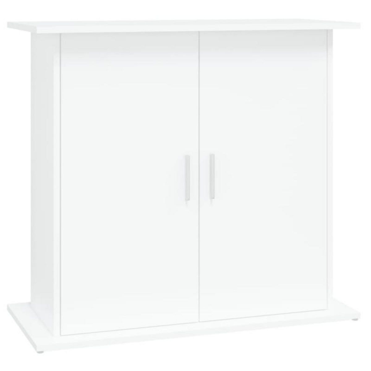 VIDAXL Support pour aquarium blanc 81x36x73 cm bois d ingénierie