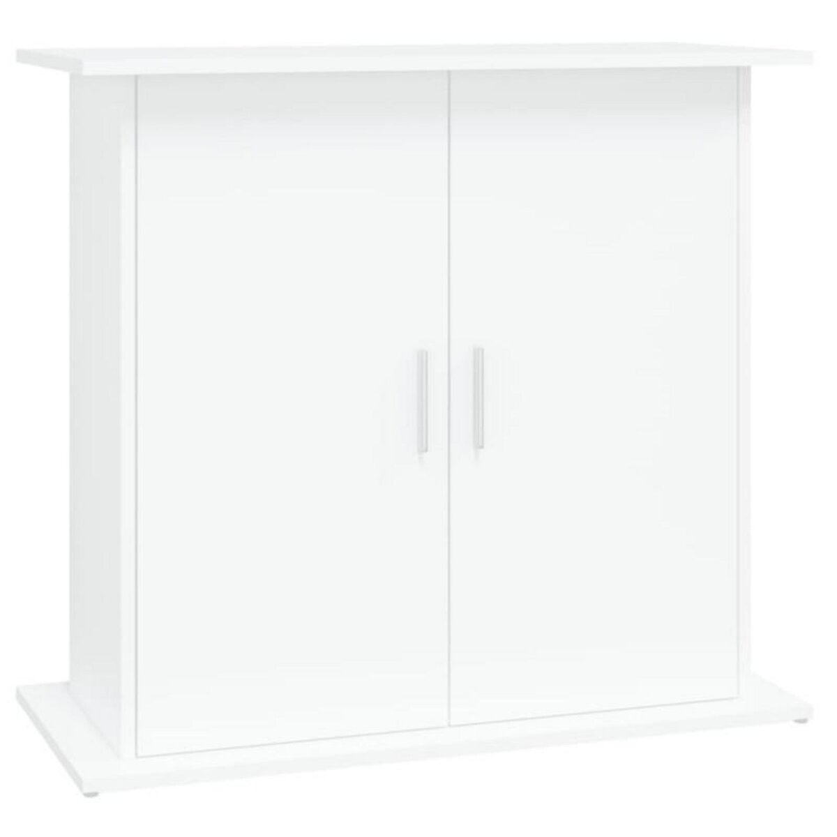 VIDAXL Support pour aquarium blanc 81x36x73 cm bois d ingénierie
