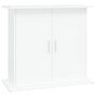 Voir la diapositive 2 : VIDAXL Support pour aquarium blanc 81x36x73 cm bois d ingénierie