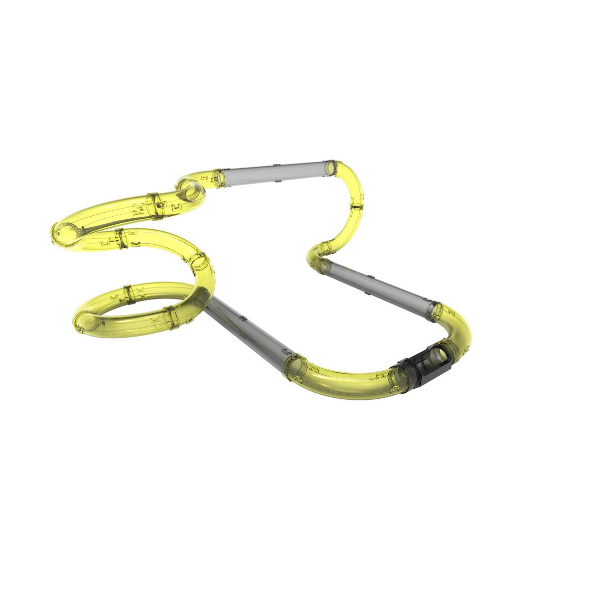 SILVERLIT Exost Loop - Circuit à tubes + 1 voiture télécommandée Speed Training Set