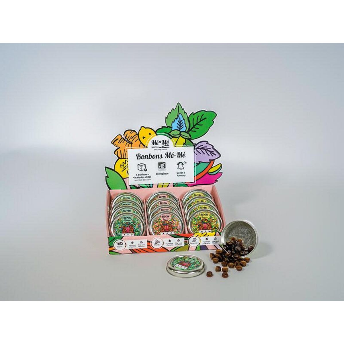 Smartbox Box de boissons et bonbons sains, bio et français avec bougie livrée à domicile - Coffret Cadeau Sport & Aventure