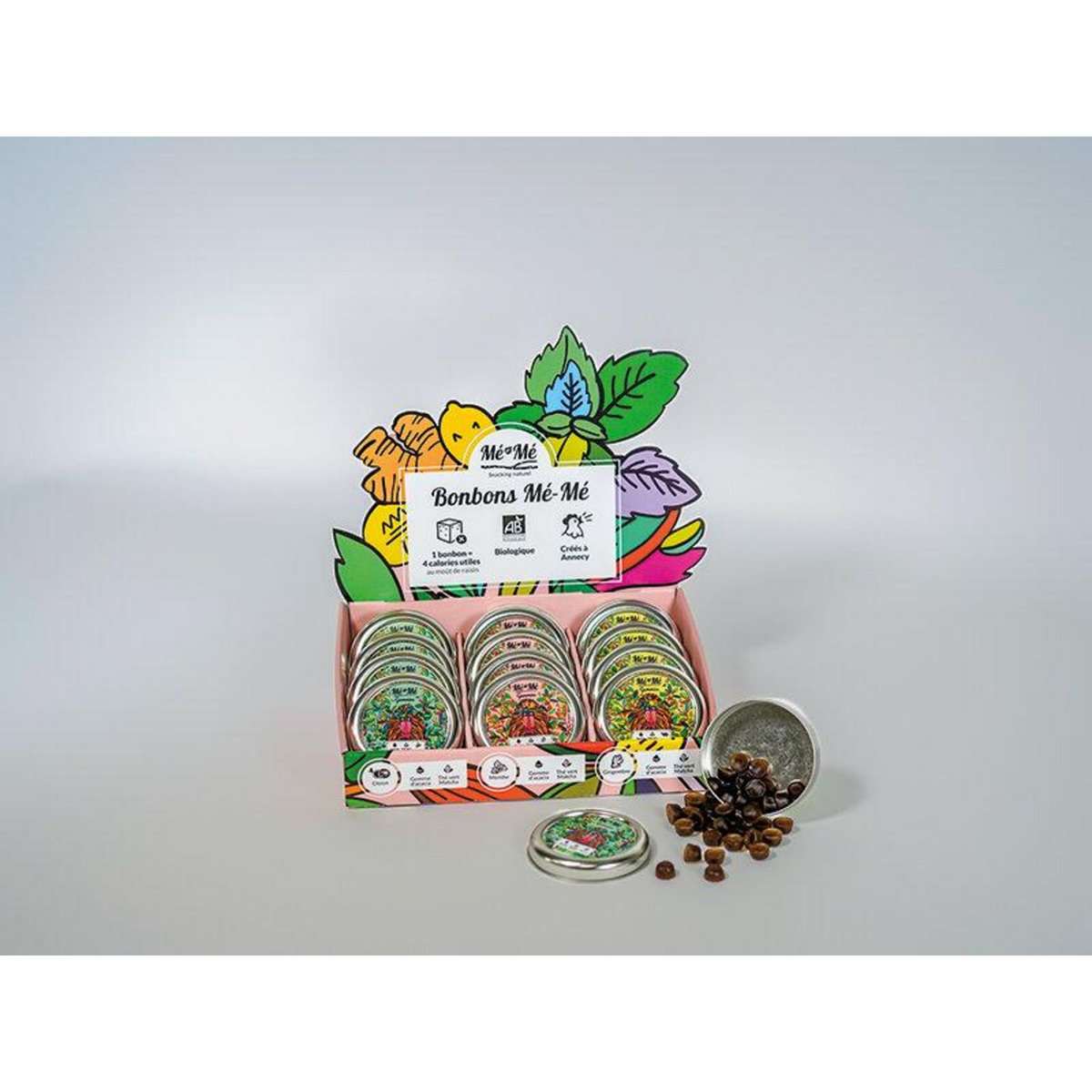 Smartbox Box de boissons et bonbons sains, bio et français avec bougie livrée à domicile - Coffret Cadeau Sport & Aventure