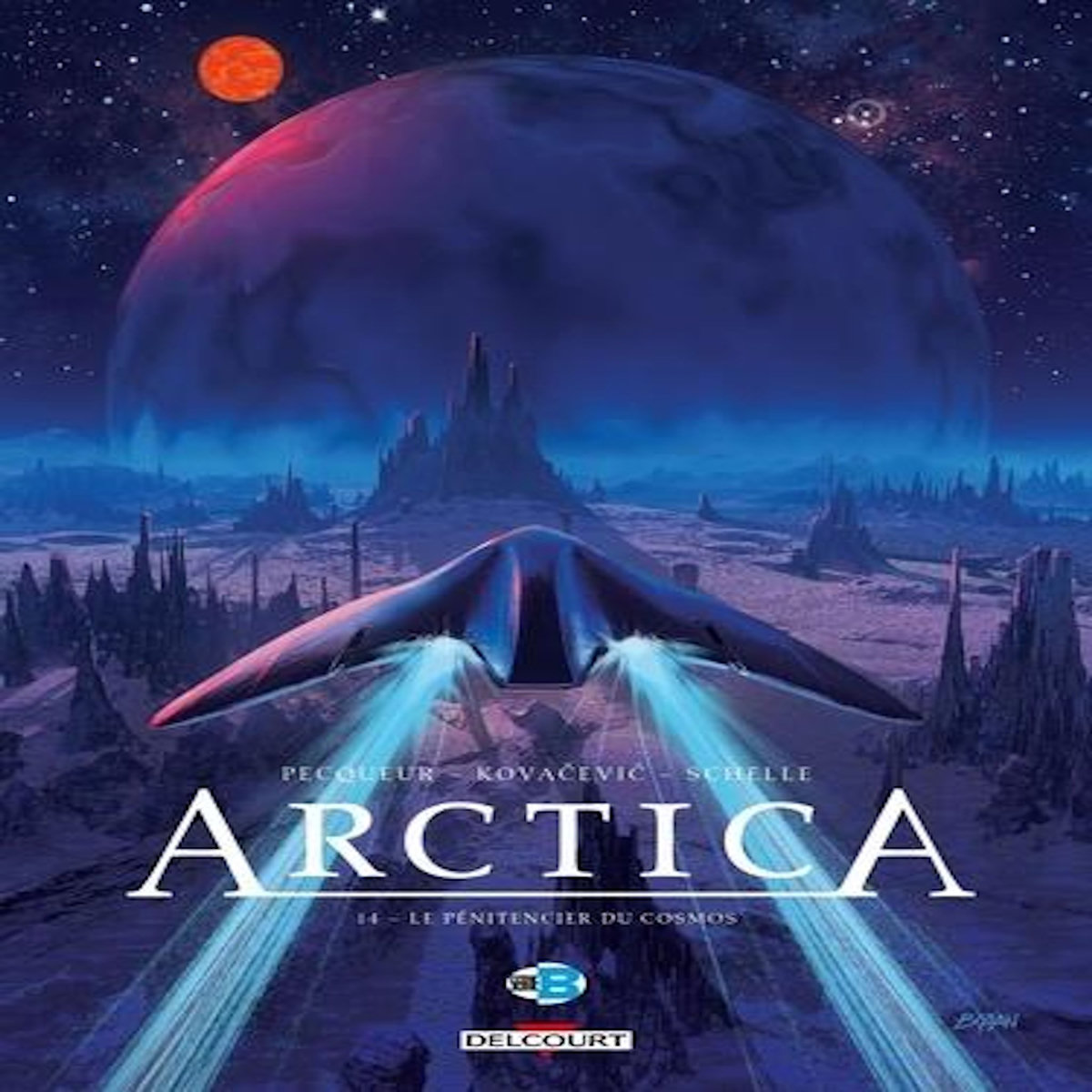 ARCTICA TOME 14 : LE PENITENCIER DU COSMOS, Pecqueur Daniel