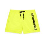 FREEGUN Boardshort court garçon avec ceinture demi-élastiquée. Coloris disponibles : Jaune