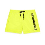 FREEGUN Boardshort court garçon avec ceinture demi-élastiquée. Coloris disponibles : Jaune