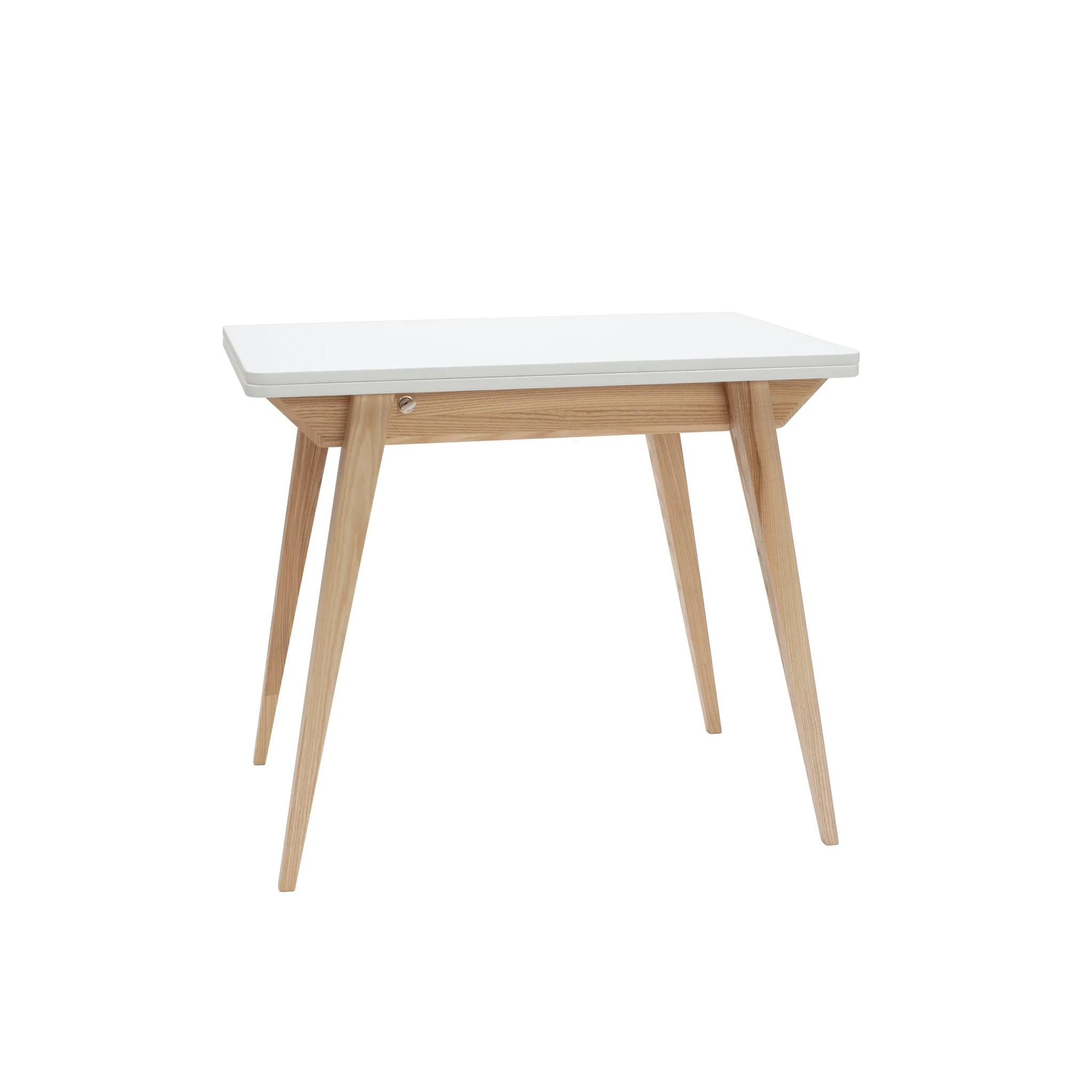 RAGABA Envelope Table à manger extensible. Coloris disponibles : Bicolore, Beige, Blanc, Vert, Maron / Marron